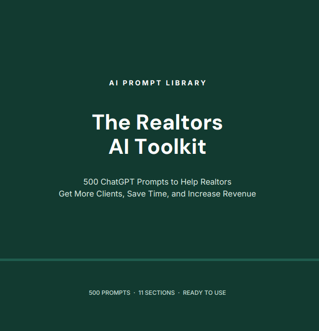 AI Prompt Library: The Realtors AI Toolkit